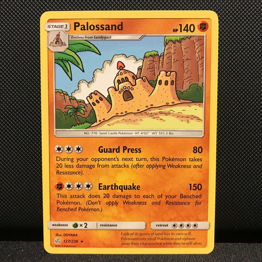 Palossand 127/236 - Cosmic Eclipse Pokemon Card - NM/Mint
