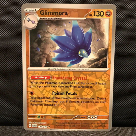 Glimmora Reverse Holo 126/193 - SV2 Paldea Evolved Pokemon Card - NM/Mint