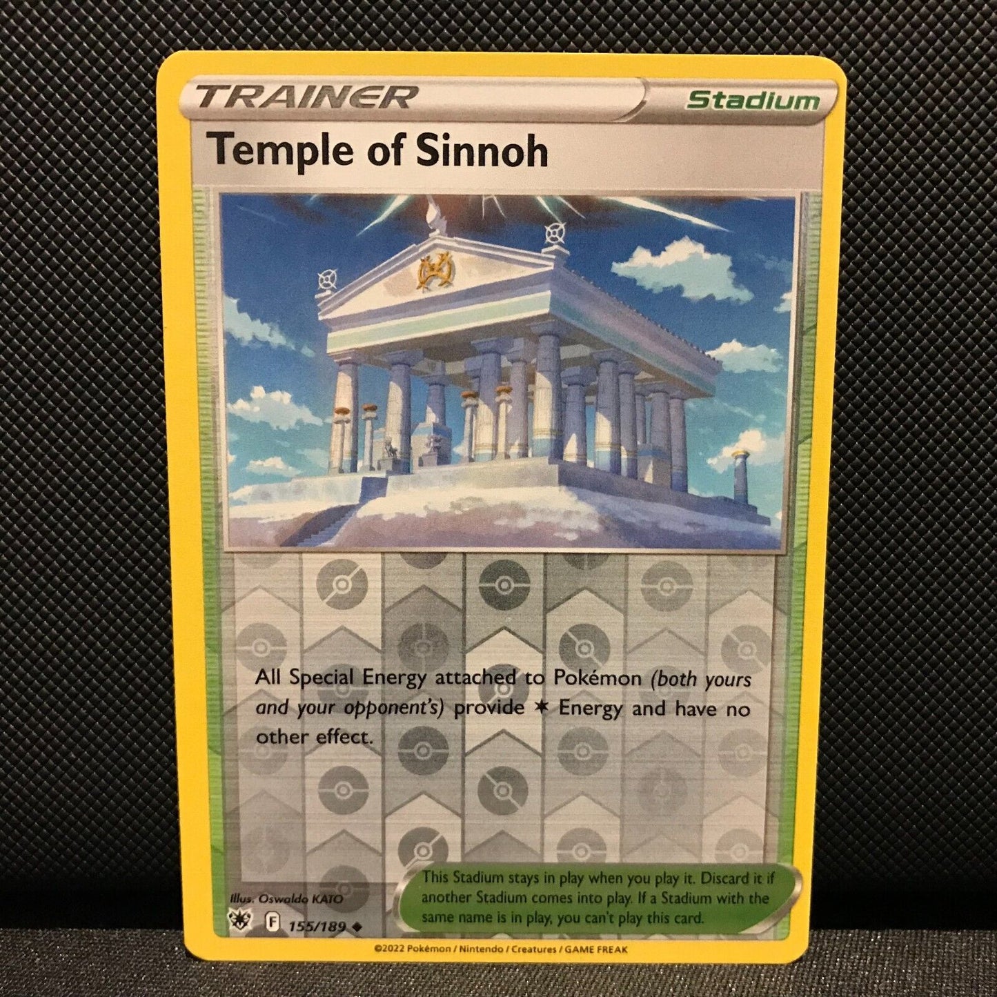 Temple of Sinnoh Reverse Holo 155/189 - Astral Radiance Pokemon Card - NM/Mint