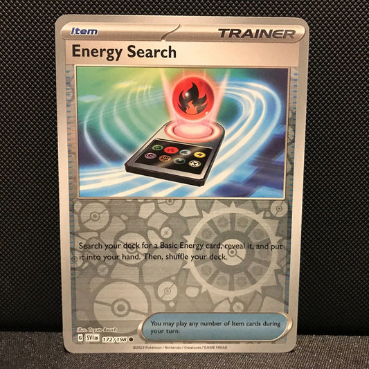 Energy Search Reverse Holo 172/198 - SV1EN Base Set Pokemon Card - NM/Mint