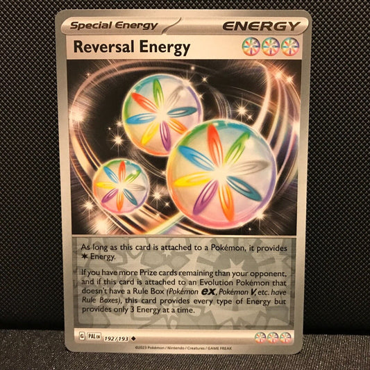 Reversal Energy Reverse Holo 192/193 - SV2 Paldea Evolved Pokemon Card - NM/Mint