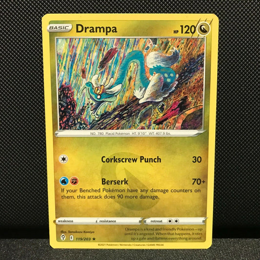 Drampa 119/203 - Evolving Skies Pokemon Card - NM/Mint