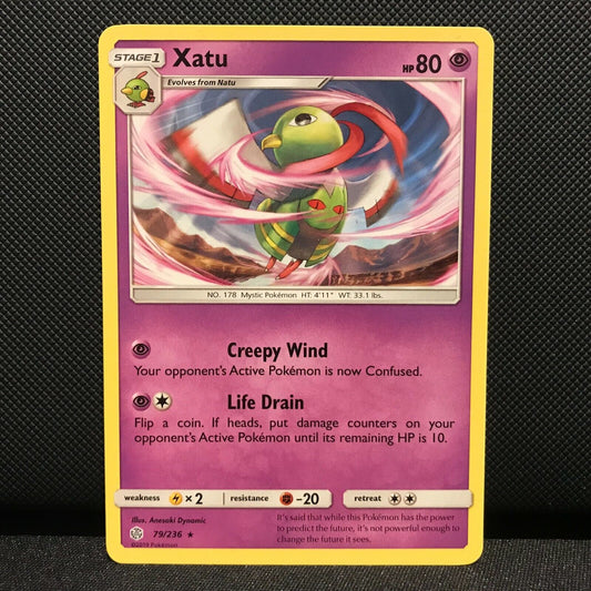 Xatu 79/236 - Cosmic Eclipse Pokemon Card - NM/Mint