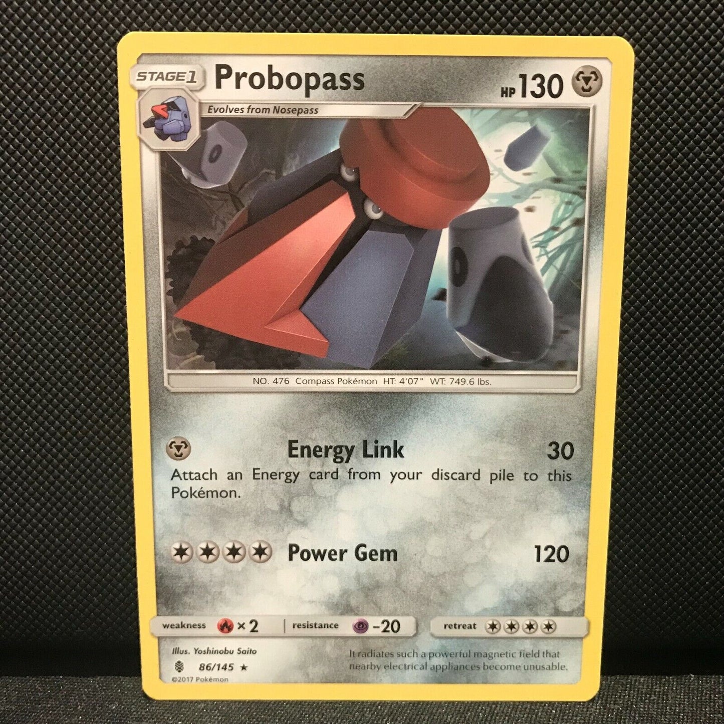 Probopass 86/145 - Guardians Rising Pokemon Card - NM/Mint