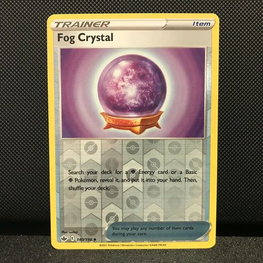 Fog Crystal Reverse Holo 140/198 - Chilling Reign Pokemon Card - NM/Mint
