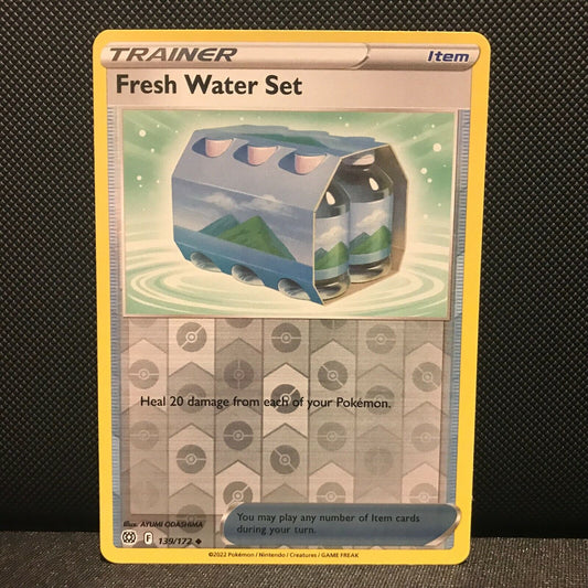 Fresh Water Set Reverse Holo 139/172 - Brilliant Stars Pokemon Card - NM/Mint