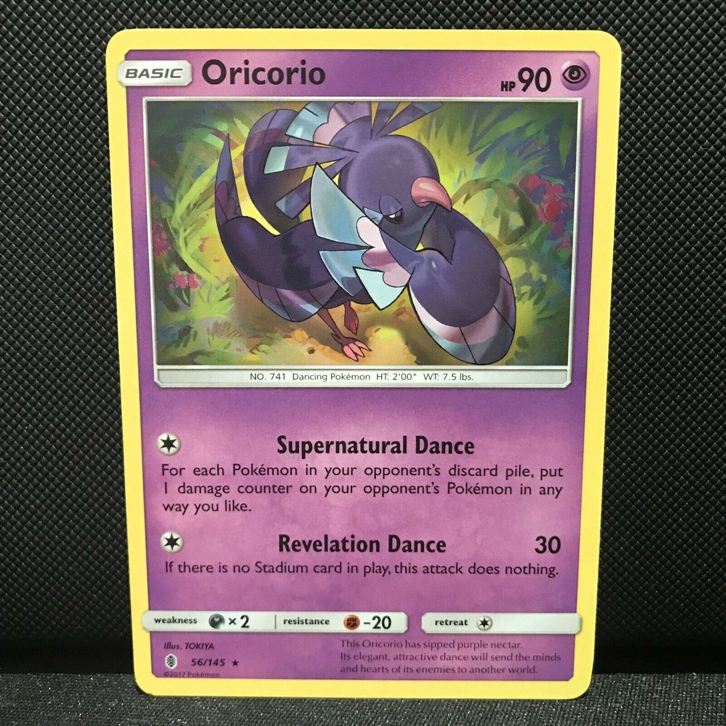Oricorio 56/145 - Guardians Rising Pokemon Card - NM/Mint