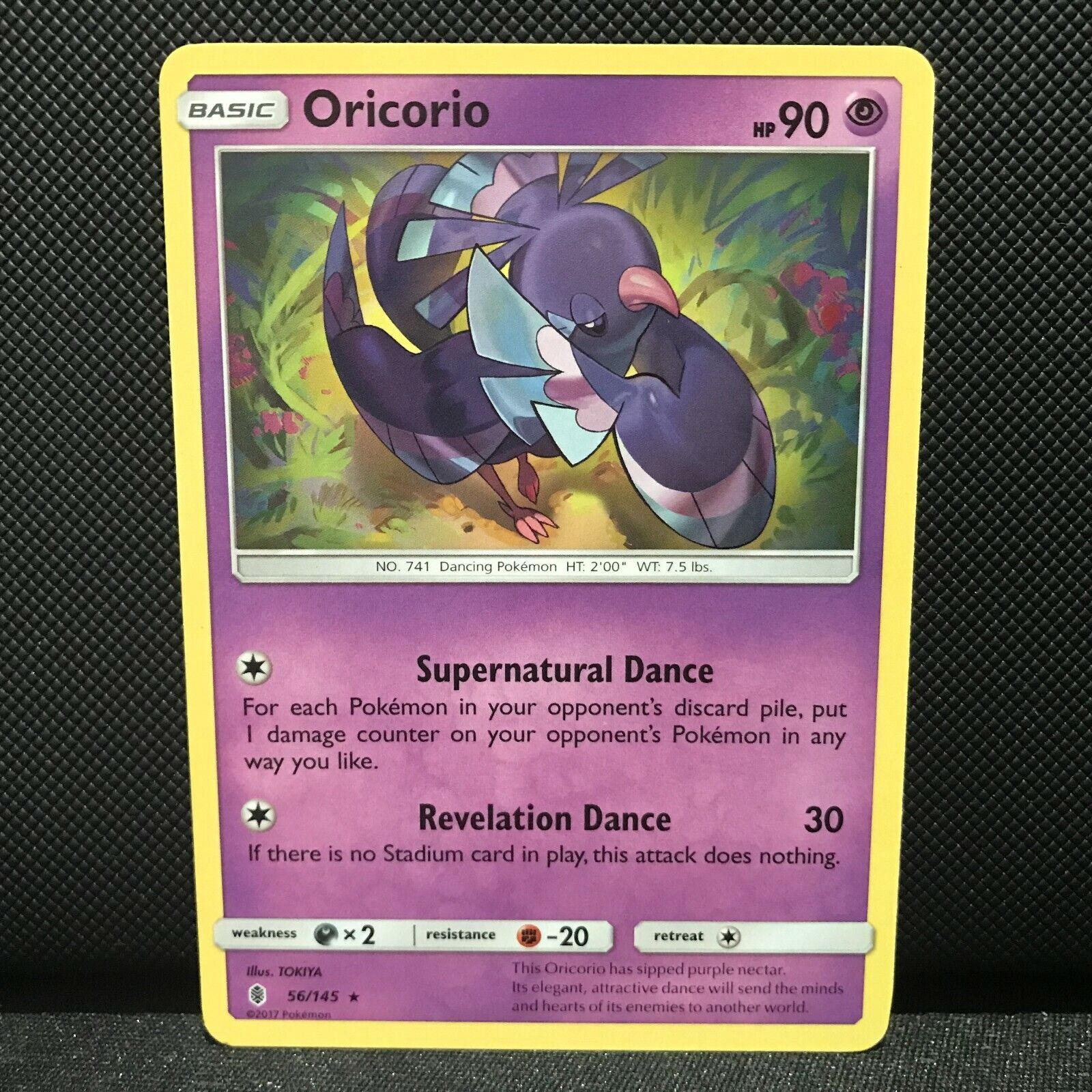 Oricorio 56/145 - Guardians Rising Pokemon Card - NM/Mint