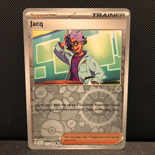 Jacq Reverse Holo 175/198 - SV1EN Base Set Pokemon Card - NM/Mint