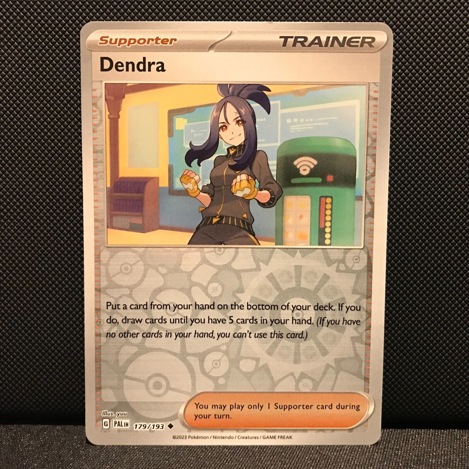 Dendra Reverse Holo 179/193 - SV2 Paldea Evolved Pokemon Card - NM/Mint