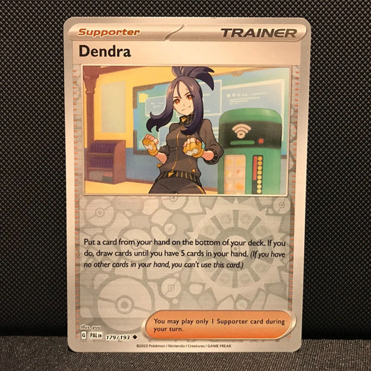 Dendra Reverse Holo 179/193 - SV2 Paldea Evolved Pokemon Card - NM/Mint