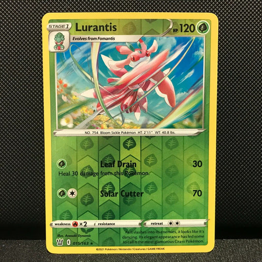 Lurantis Reverse Holo 15/163 - Battle Styles Pokemon Card - NM/Mint