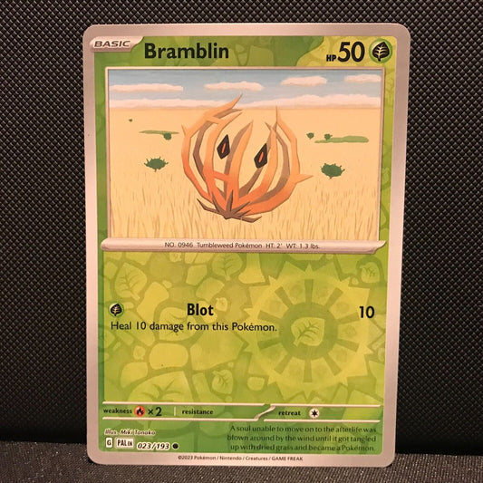 Bramblin Reverse Holo 023/193 - SV2 Paldea Evolved Pokemon Card - NM/Mint