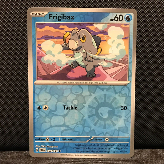 Frigibax Reverse Holo 057/193 - SV2 Paldea Evolved Pokemon Card - NM/Mint