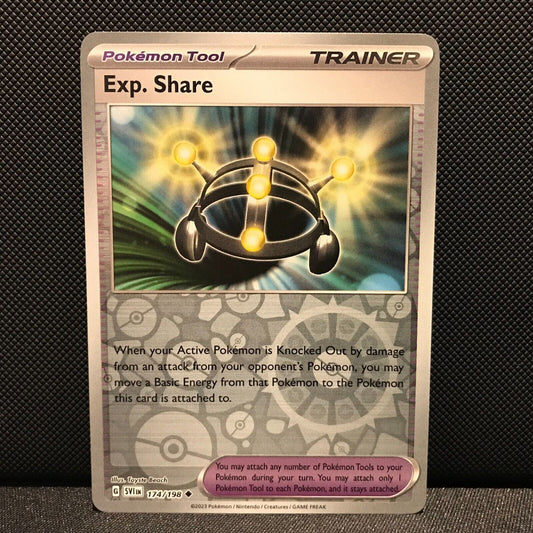Exp Share Reverse Holo 174/198 - SV1EN Base Set Pokemon Card - NM/Mint