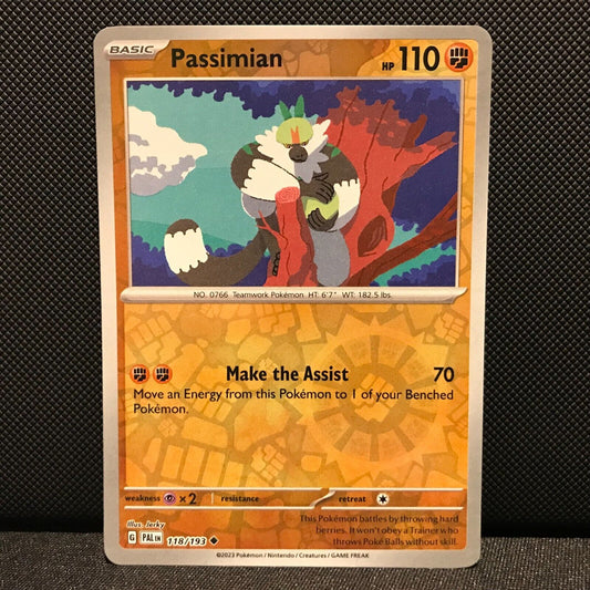 Passimian Reverse Holo 118/193 - SV2 Paldea Evolved Pokemon Card - NM/Mint