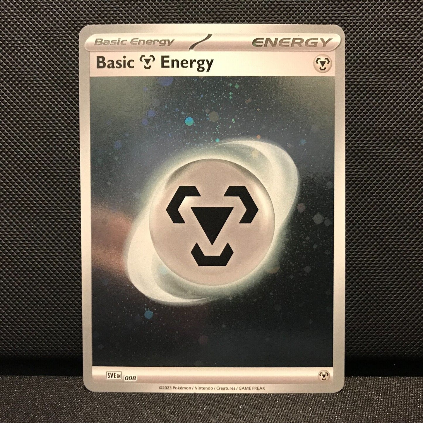 Metal Energy Holo SVE 008 - Scarlet & Voilet 151 Pokemon Card - NM/Mint