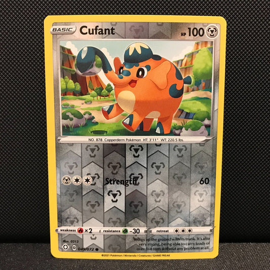 Cufant Reverse Holo 49/72 - Shining Fates Pokemon Card - NM/Mint