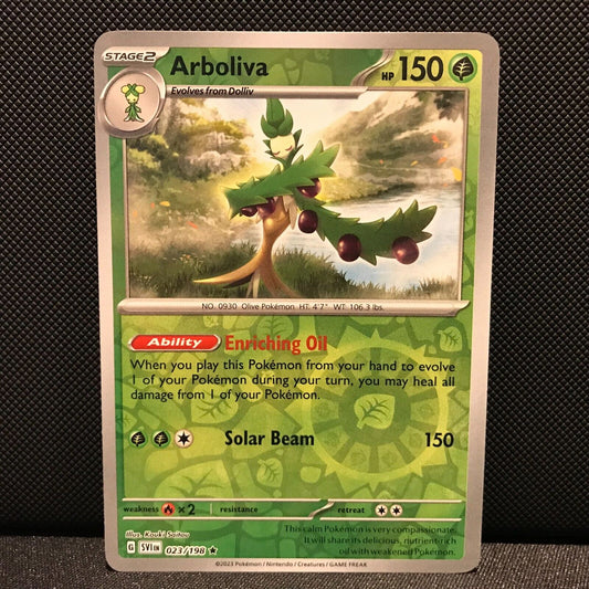Arboliva Reverse Holo 023/198 - SV1EN Base Set Pokemon Card - NM/Mint
