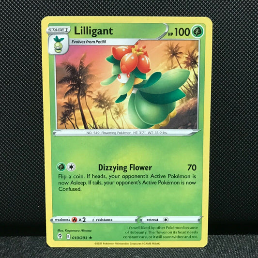 Lilligant 10/203 - Evolving Skies Pokemon Card - NM/Mint