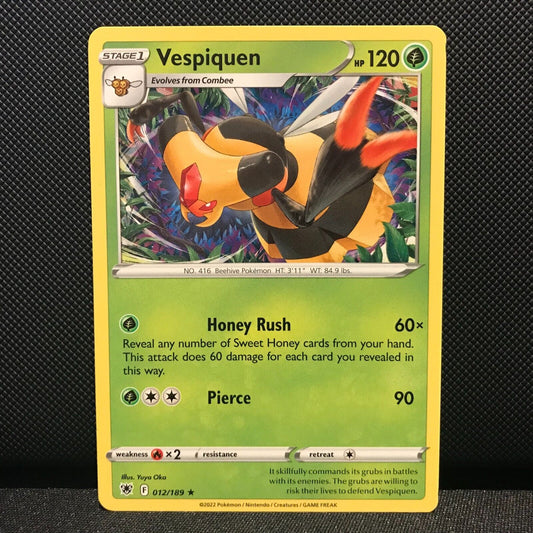 Vespiquen 12/189 - Astral Radiance Pokemon Card - NM/Mint