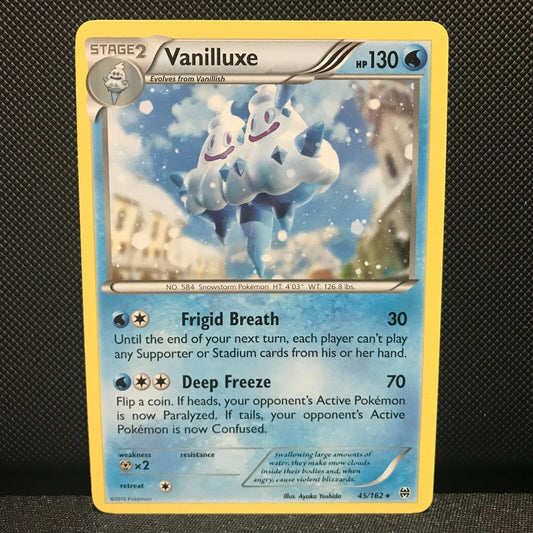 Vanniluxe 45/162 - XY Breakthrough Pokemon Card - NM/Mint