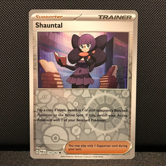 Shauntal Reverse Holo 174/182 - Paradox Rift Pokemon Card - NM