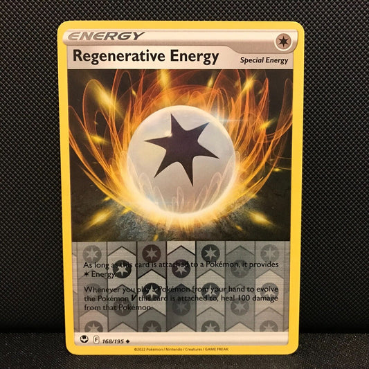 Regenerative Energy Reverse Holo 168/195 - Silver Tempest Pokemon Card - NM/Mint