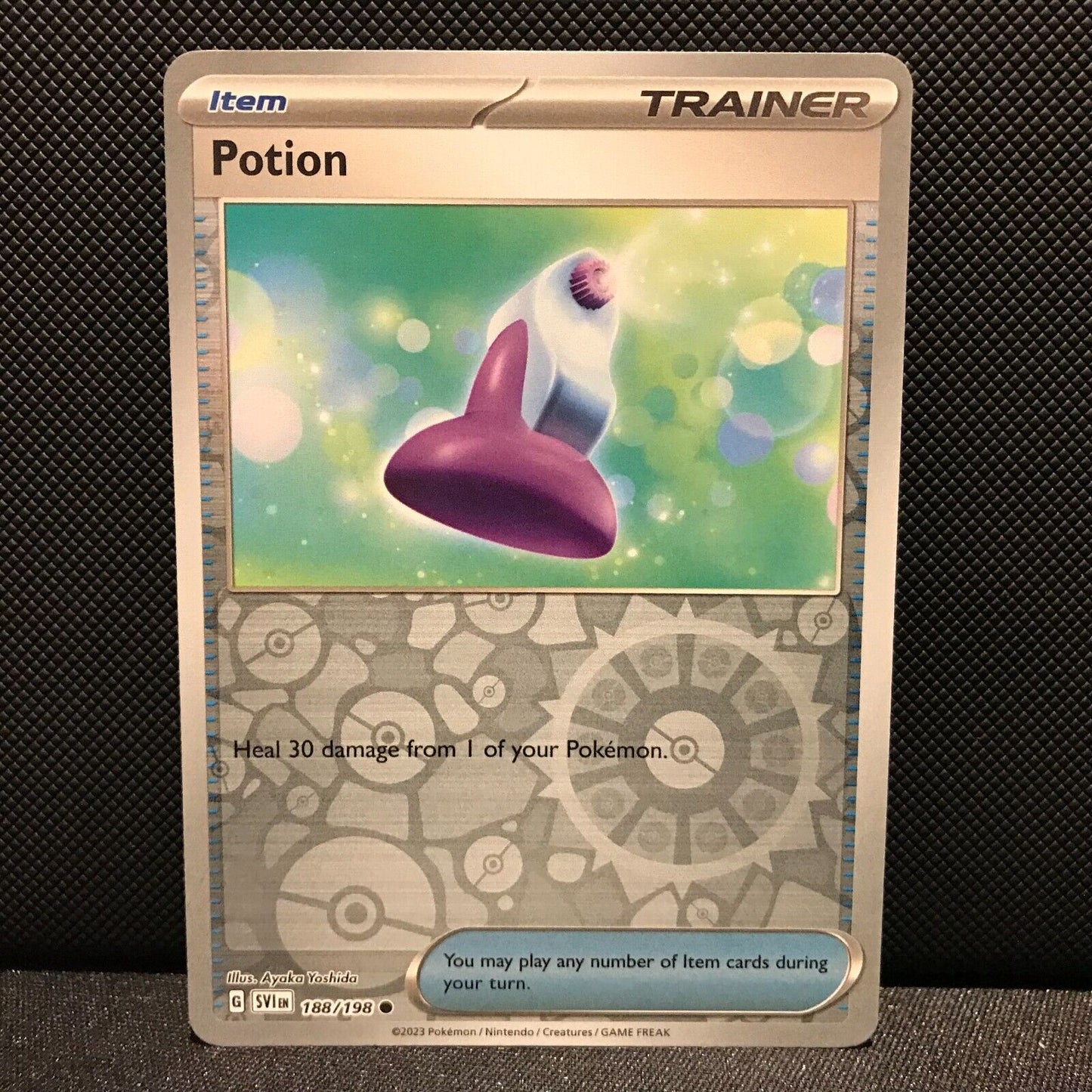 Potion Reverse Holo 188/198 - SV1EN Base Set Pokemon Card - NM/Mint