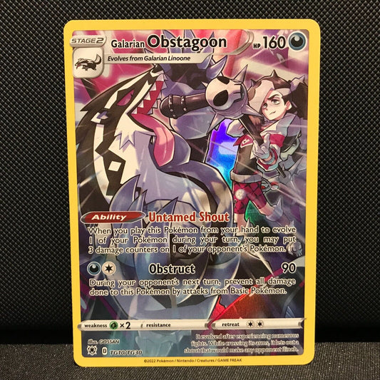 Galarian Obstagoon TG10/TG30 - Astral Radiance Pokemon Card - NM/Mint