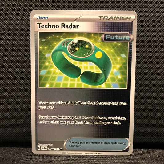 Techno Radar Reverse Holo 180/182 - Paradox Rift Pokemon Card - NM/Mint