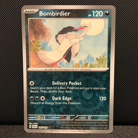 Bombirdier Reverse Holo 147/193 - SV2 Paldea Evolved Pokemon Card - NM/Mint