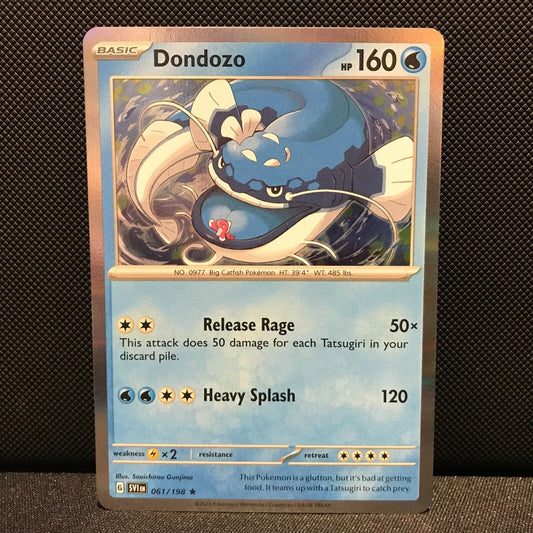 Dondozo Holo 061/198 - SV1EN Base Set Pokemon Card - NM/Mint