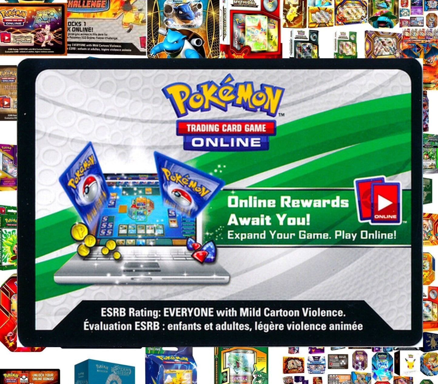 Pokemon PTCGO Code Cards - New Unused Online Codes - Choose Set - E-Delivery