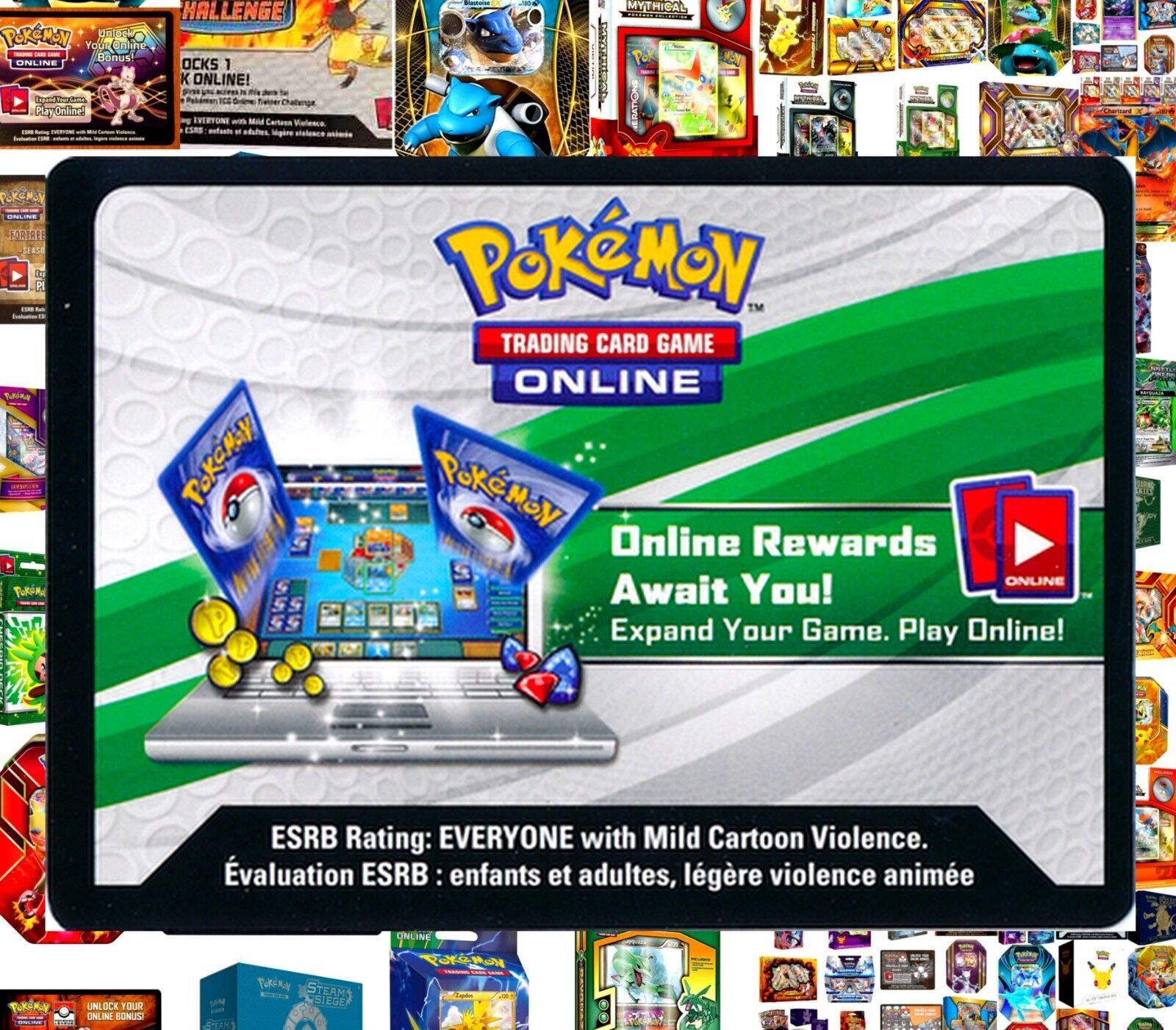 Pokemon PTCGO Code Cards - New Unused Online Codes - Choose Set - E-Delivery