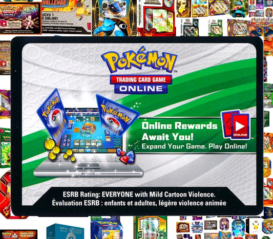 Pokemon PTCGO Code Cards - New Unused Online Codes - Choose Set - E-Delivery