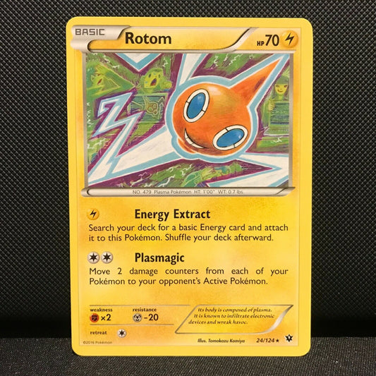 Rotom 24/124 - Fates Collide Pokemon Card - NM/Mint