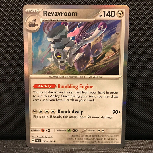 Revavroom Holo 142/198 - SV1EN Base Set Pokemon Card - NM/Mint