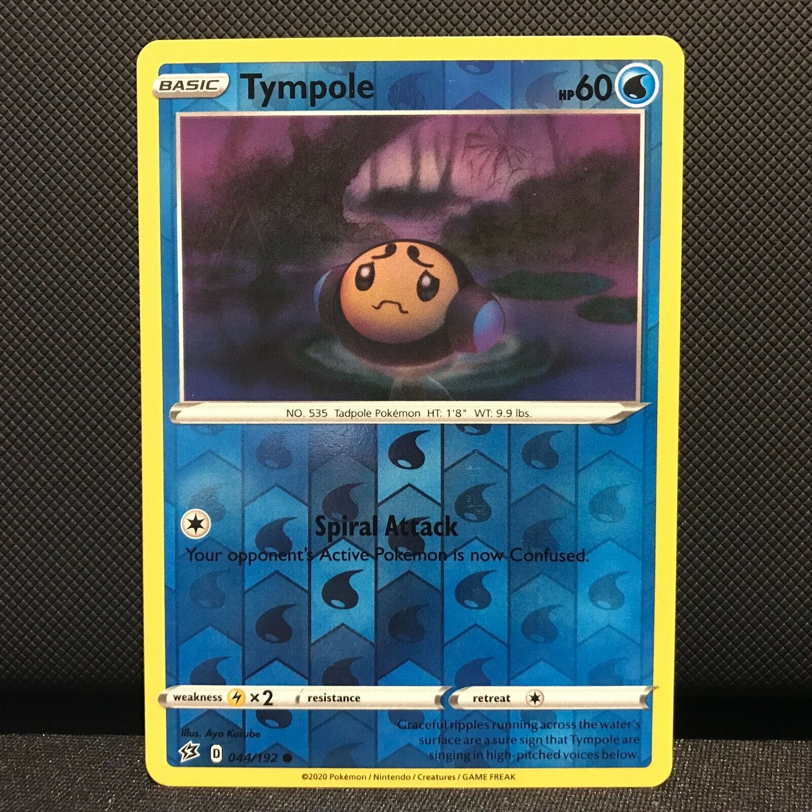 Tympole Reverse Holo 44/192 - Rebel Clash Pokemon Card NM/Mint