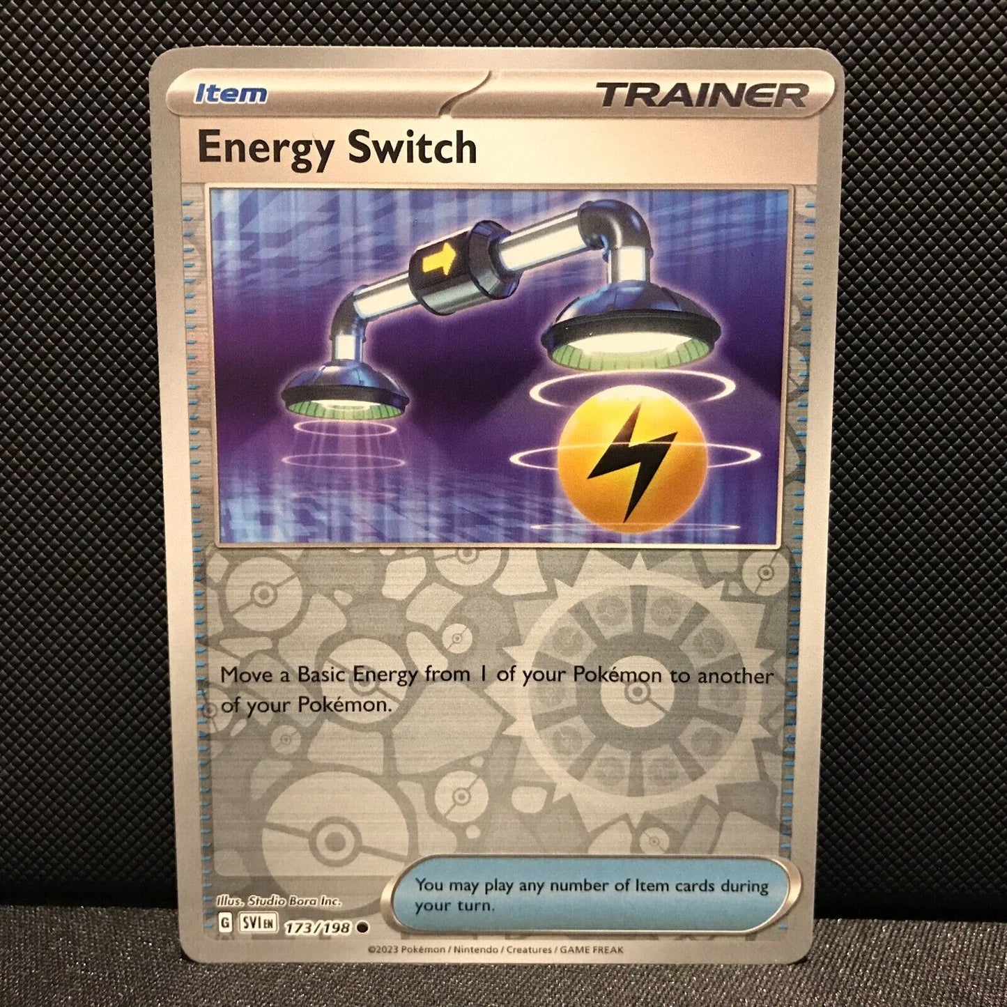 Energy Switch Reverse Holo 173/198 - SV1EN Base Set Pokemon Card - NM/Mint