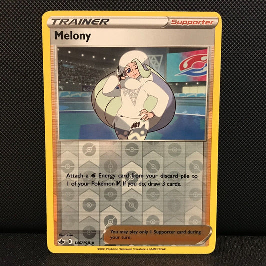 Melony Reverse Holo 146/198 - Chilling Reign Pokemon Card - NM/Mint