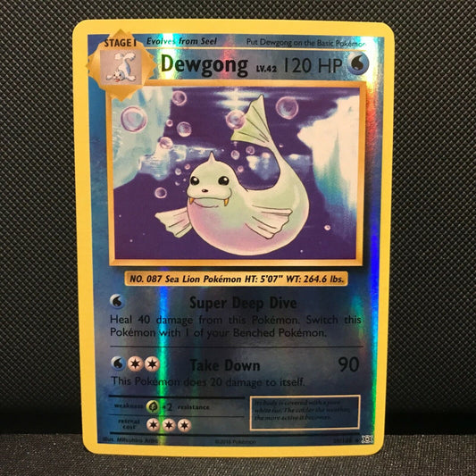 Dewgong Reverse Holo 29/108 - Evolutions Pokemon Card - NM/Mint