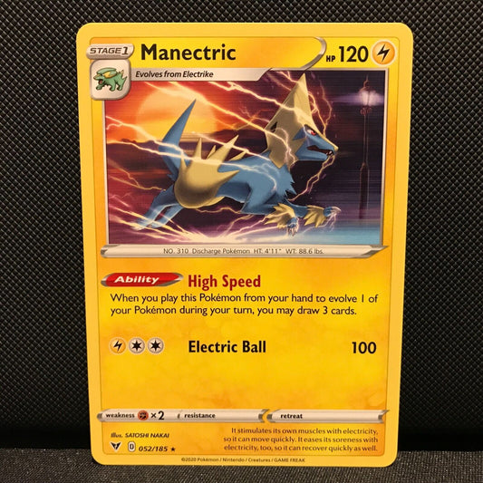 Manectric 52/185 - Vivid Voltage Pokemon Card - NM/Mint