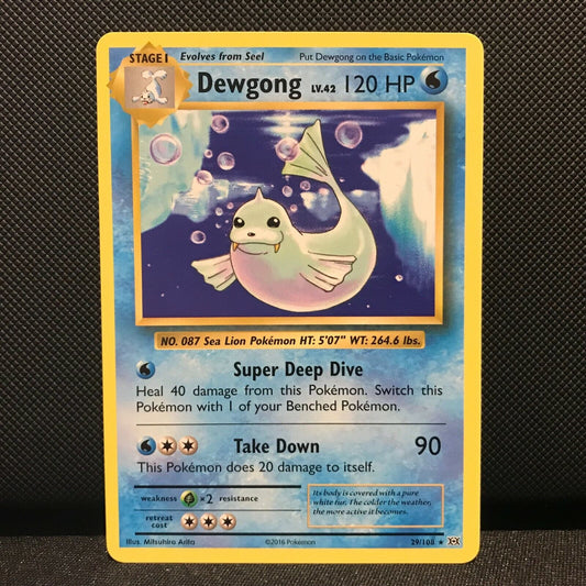 Dewgong 29/108 - Evolutions Pokemon Card - NM/Mint