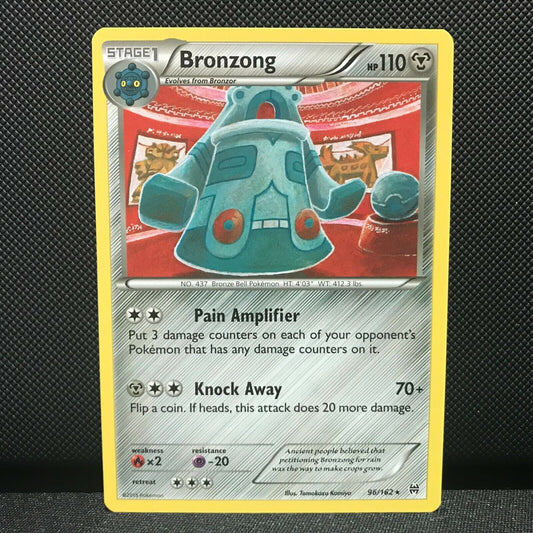 Bronzong 96/162 - XY Breakthrough Pokemon Card - NM/Mint