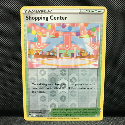 Shopping Center Reverse Holo 157/203 - Evolving Skies Pokemon Card - NM/Mint