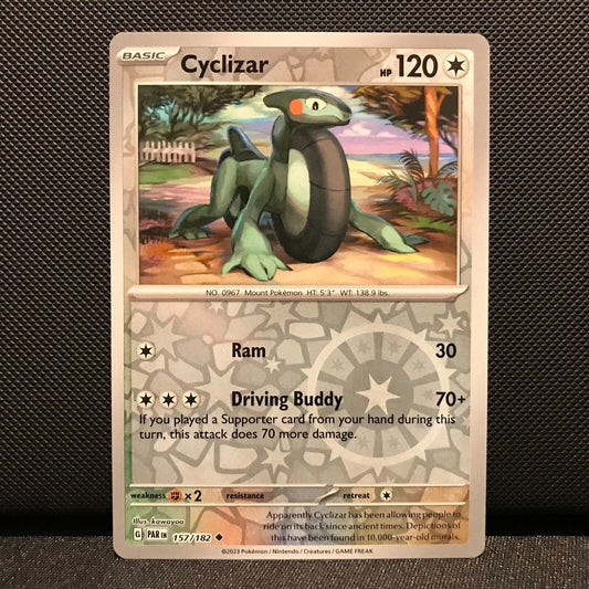 Cyclizar Reverse Holo 157/182 - Paradox Rift Pokemon Card - NM/Mint