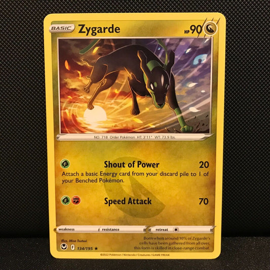 Zygarde 134/195 - Silver Tempest Pokemon Card - NM/Mint