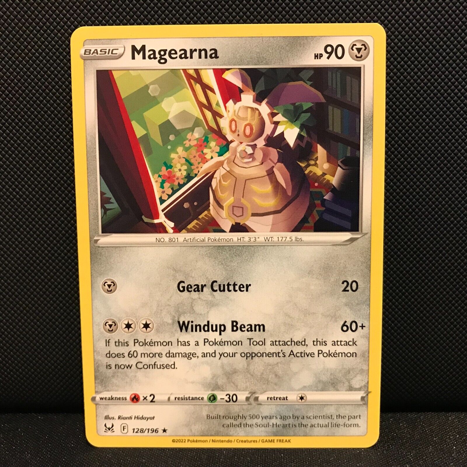 Magearna 128/196 - Lost Origin Pokemon Card - NM/Mint
