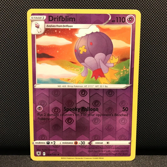 Drifblim Reverse Holo 64/189 - Astral Radiance Pokemon Card - NM/Mint